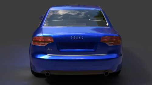 Audi A4 B7 2005 3D Model