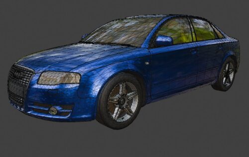 Audi A4 B7 2005 3D Model