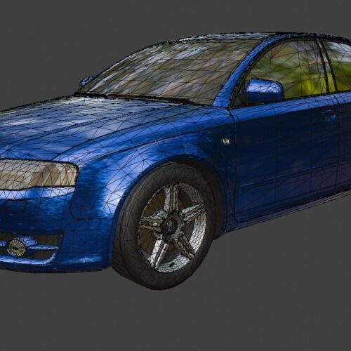 Audi A4 B7 2005 3D Model