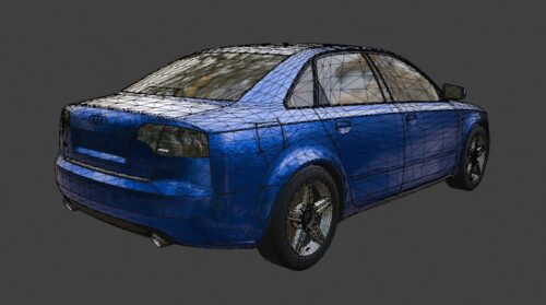 Audi A4 B7 2005 3D Model