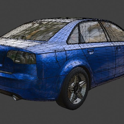 Audi A4 B7 2005 3D Model