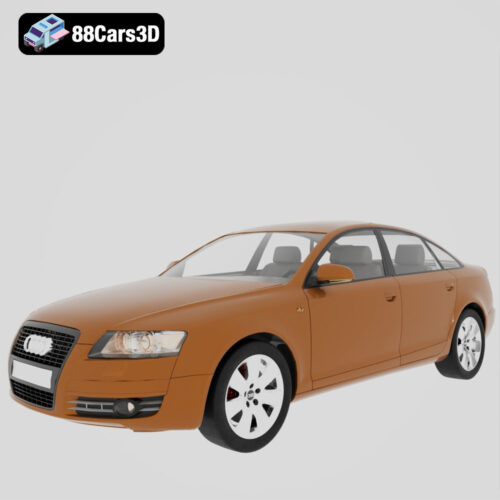 Audi A6 2004-001 Audi A6 2004 3D Model