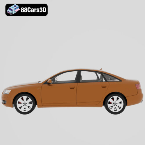 Audi A6 2004-002 Audi A6 2004 3D Model