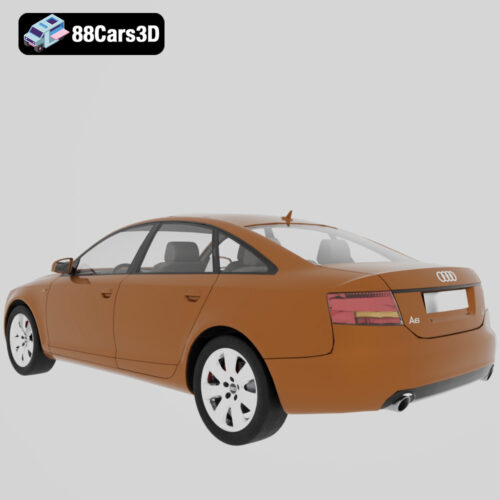 Audi A6 2004-003 Audi A6 2004 3D Model