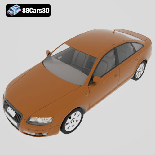 Audi A6 2004-004 Audi A6 2004 3D Model