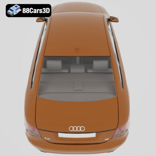 Audi A6 2004-006 Audi A6 2004 3D Model