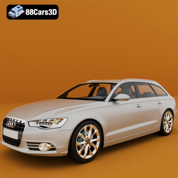 Audi A6 Avant 2011 3D Model