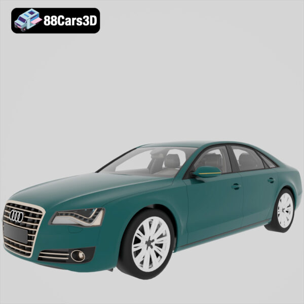 Audi A8 D4 3D Model