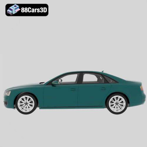 Audi A8 D4 3D Model