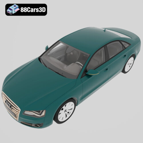 Audi A8 D4 3D Model