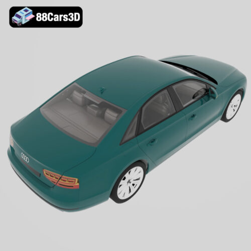 Audi A8 D4 3D Model