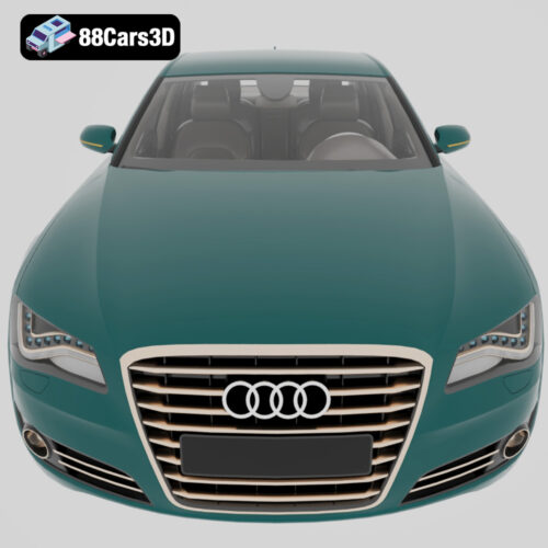 Audi A8 D4 3D Model