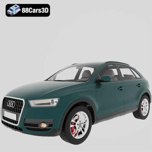 Audi-Q3-001 Audi Q3 2012 3D Model