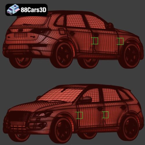 Audi Q5 3D Model