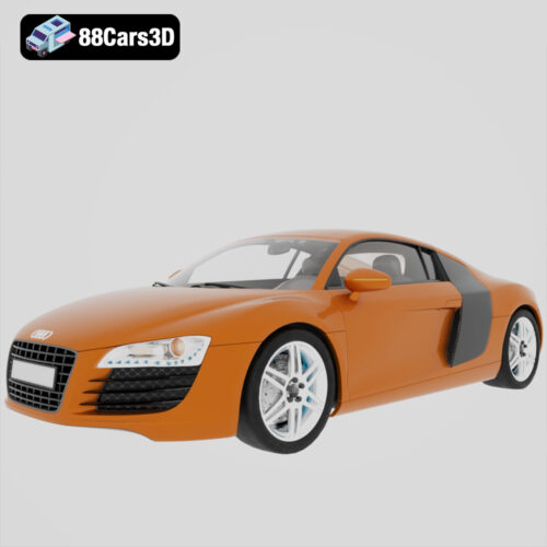 Audi R8 3D Model
