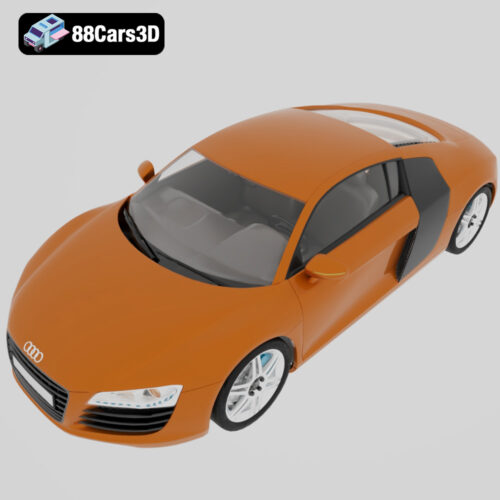 Audi R8 3D Model