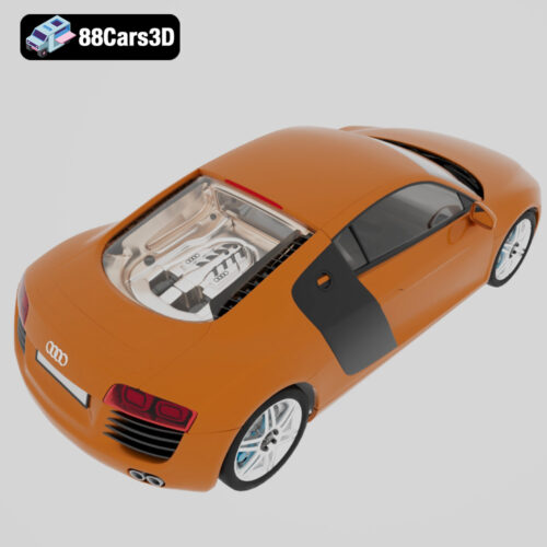 Audi R8 3D Model
