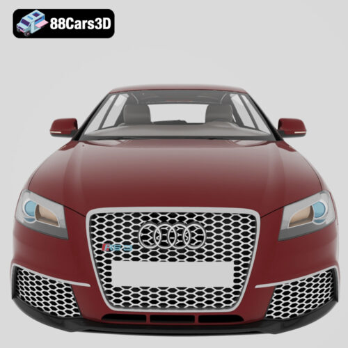 Audi RS3 Sportback 2012 3D Model