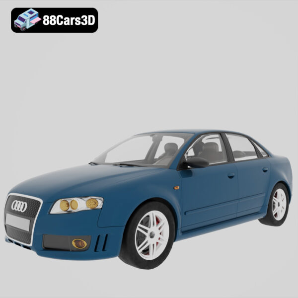 Audi RS4 3D Model