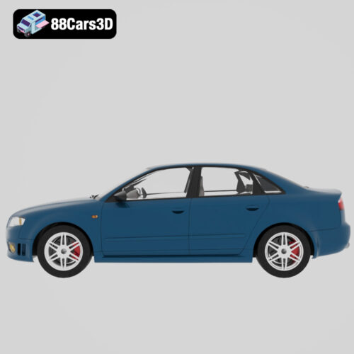 Audi RS4 3D Model