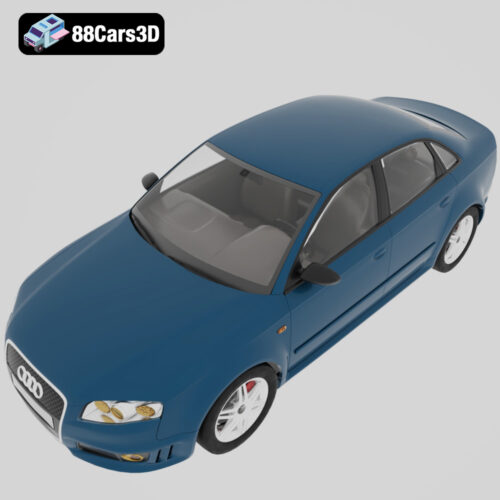 Audi RS4 3D Model