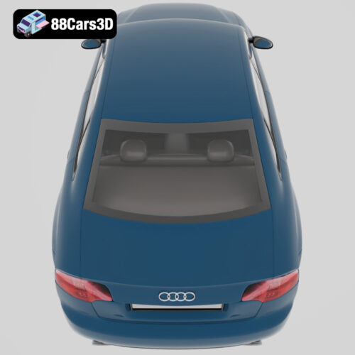 Audi RS4 3D Model