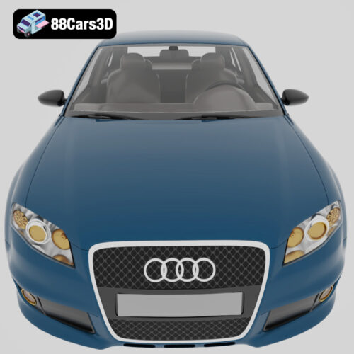 Audi RS4 3D Model