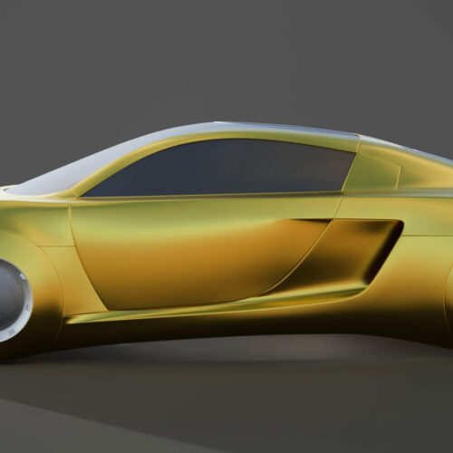 Audi RSQ 3D Model