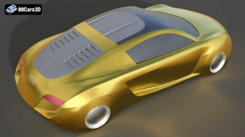 Audi RSQ 3D Model