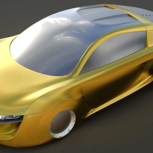 Audi RSQ 3D Model