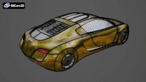 Audi RSQ 3D Model