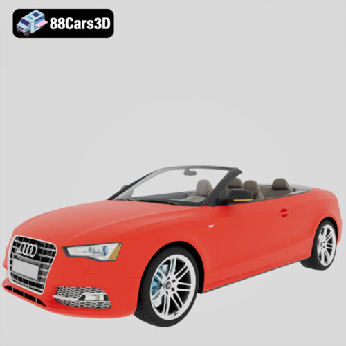 Audi-S5-Convertible 3D Model