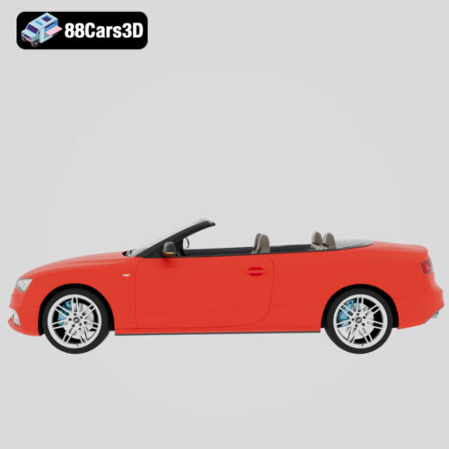 Audi-S5-Convertible 3D Model