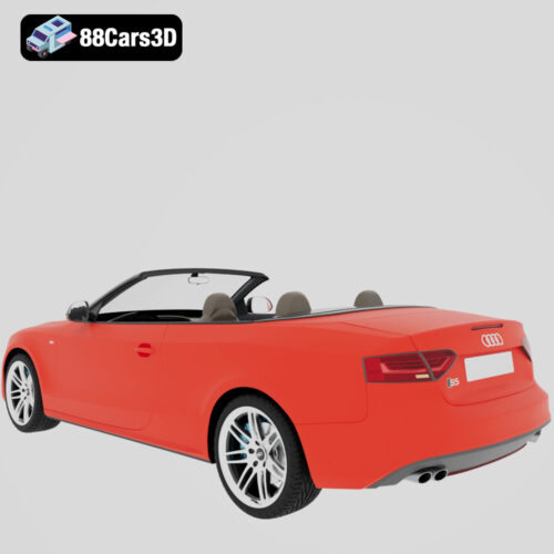 Audi-S5-Convertible 3D Model
