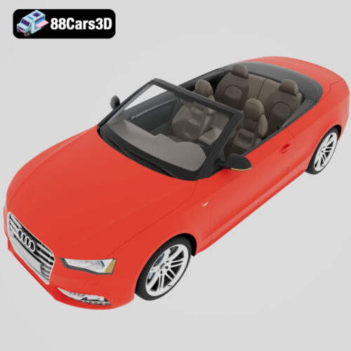 Audi-S5-Convertible 3D Model
