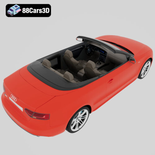 Audi-S5-Convertible 3D Model