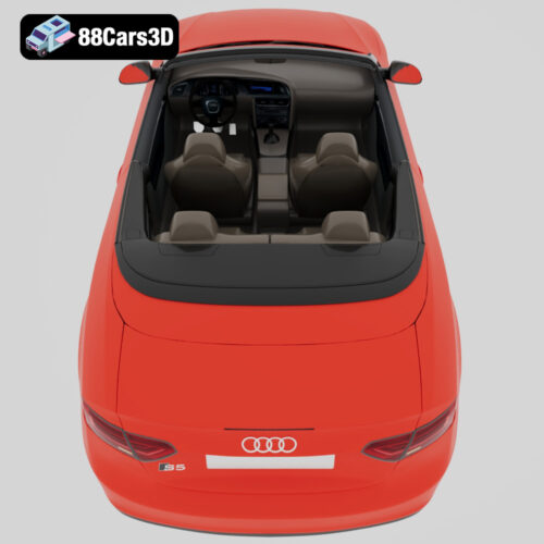 Audi-S5-Convertible 3D Model
