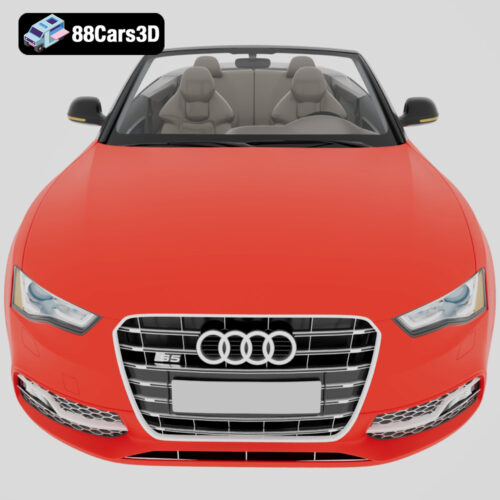 Audi-S5-Convertible 3D Model