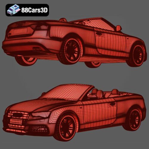 Audi-S5-Convertible 3D Model