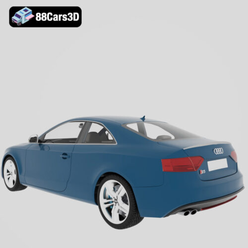 Audi S5 Coupe 2011 3D Model