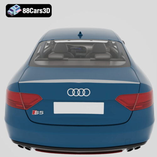 Audi S5 Coupe 2011 3D Model