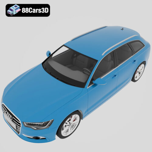 Audi S6 Avant 2011 3D Model