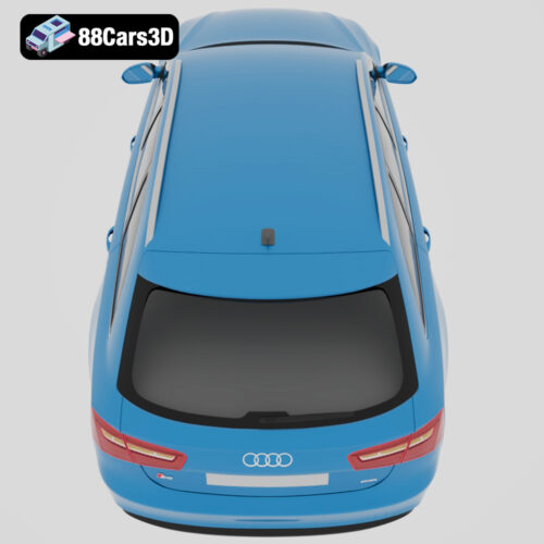 Audi S6 Avant 2011 3D Model