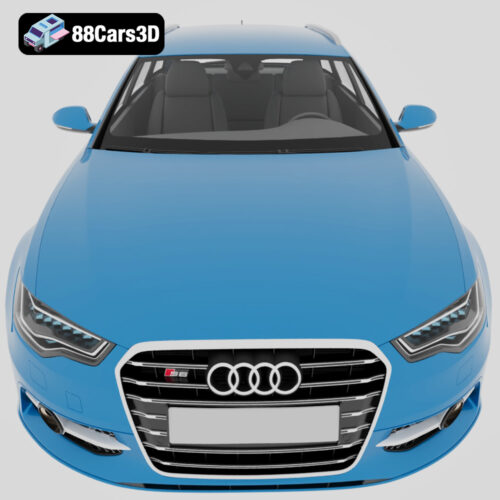 Audi S6 Avant 2011 3D Model