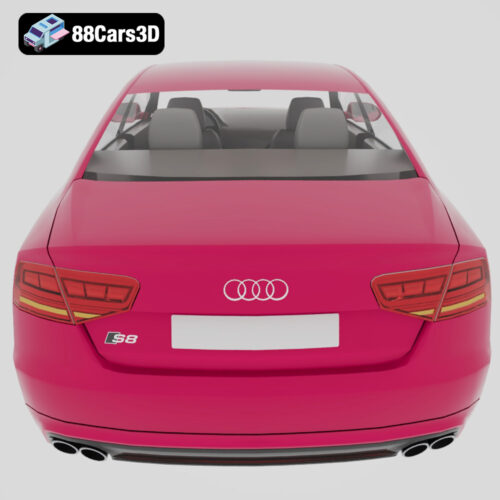 Audi S8 3D Model