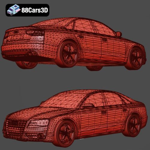 Audi S8 3D Model