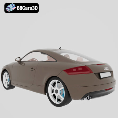 Audi TT 8J 3D Model