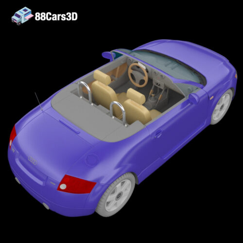 Audi TT Roadster 3D Model