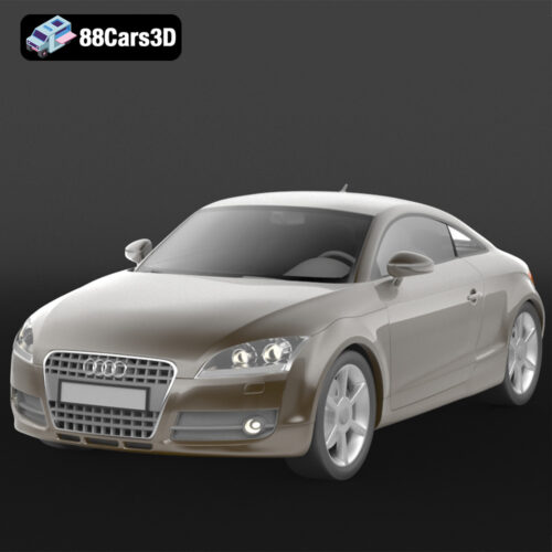 Audi TT 2007 3D Model