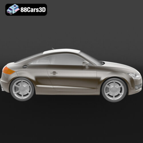 Audi TT 2007 3D Model